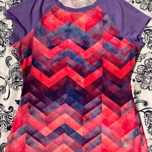 Colorful Geometric Women's Top